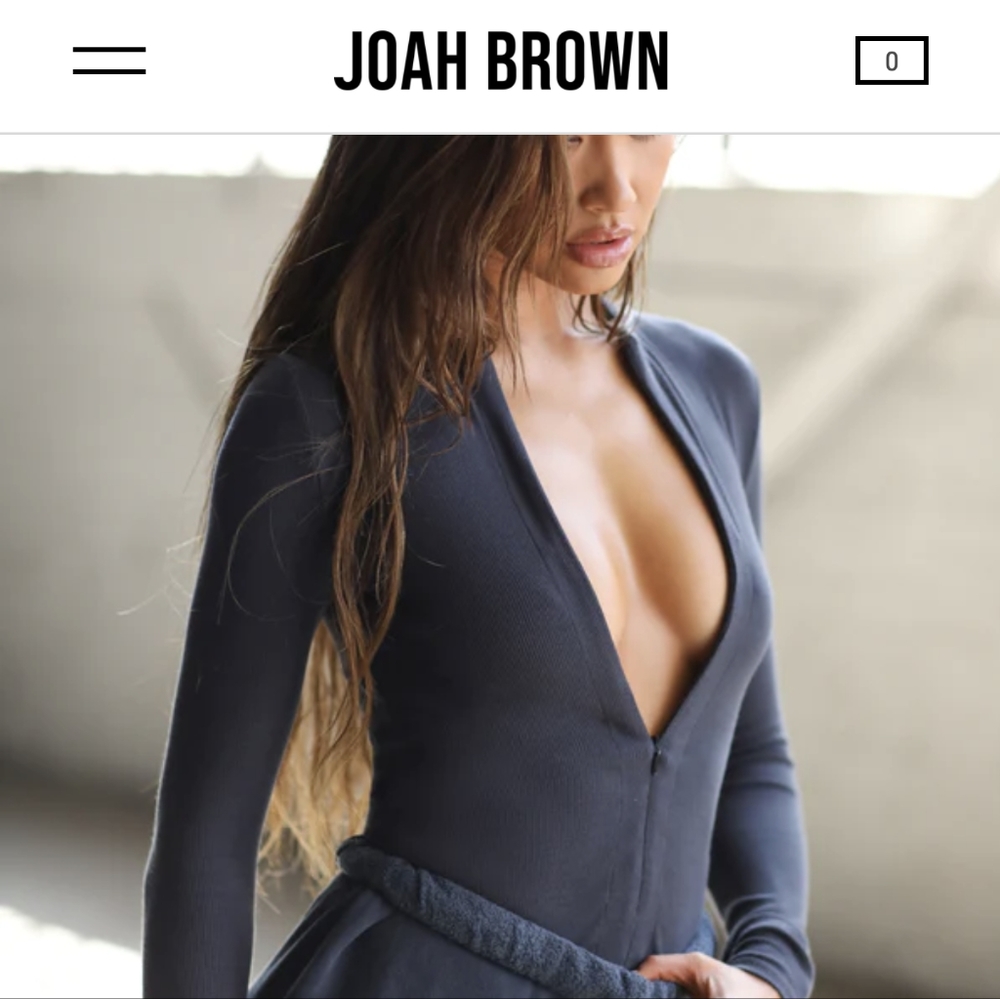 Josh Brown zip sweater